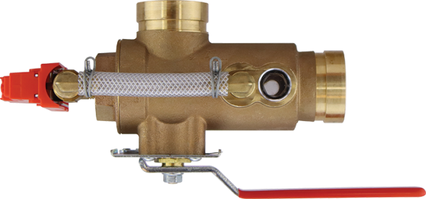 Grooved Test and Drain Valve with 7000L pressure relief valve