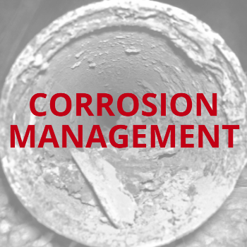 Corroded sprinkler pipe